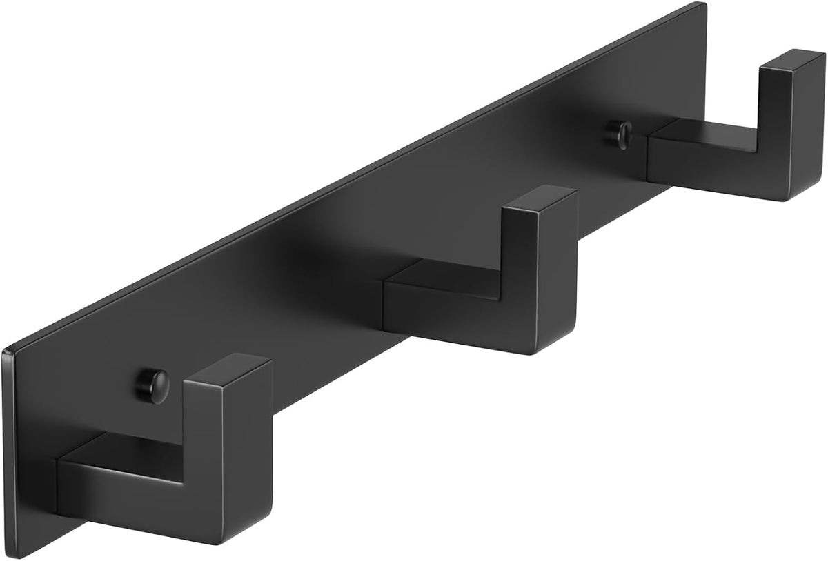 PMMASTO Coat Rack Wall Mount, Coat Hooks Wall Hooks for Hanging, Stainless Steel Coat Hanger Towel