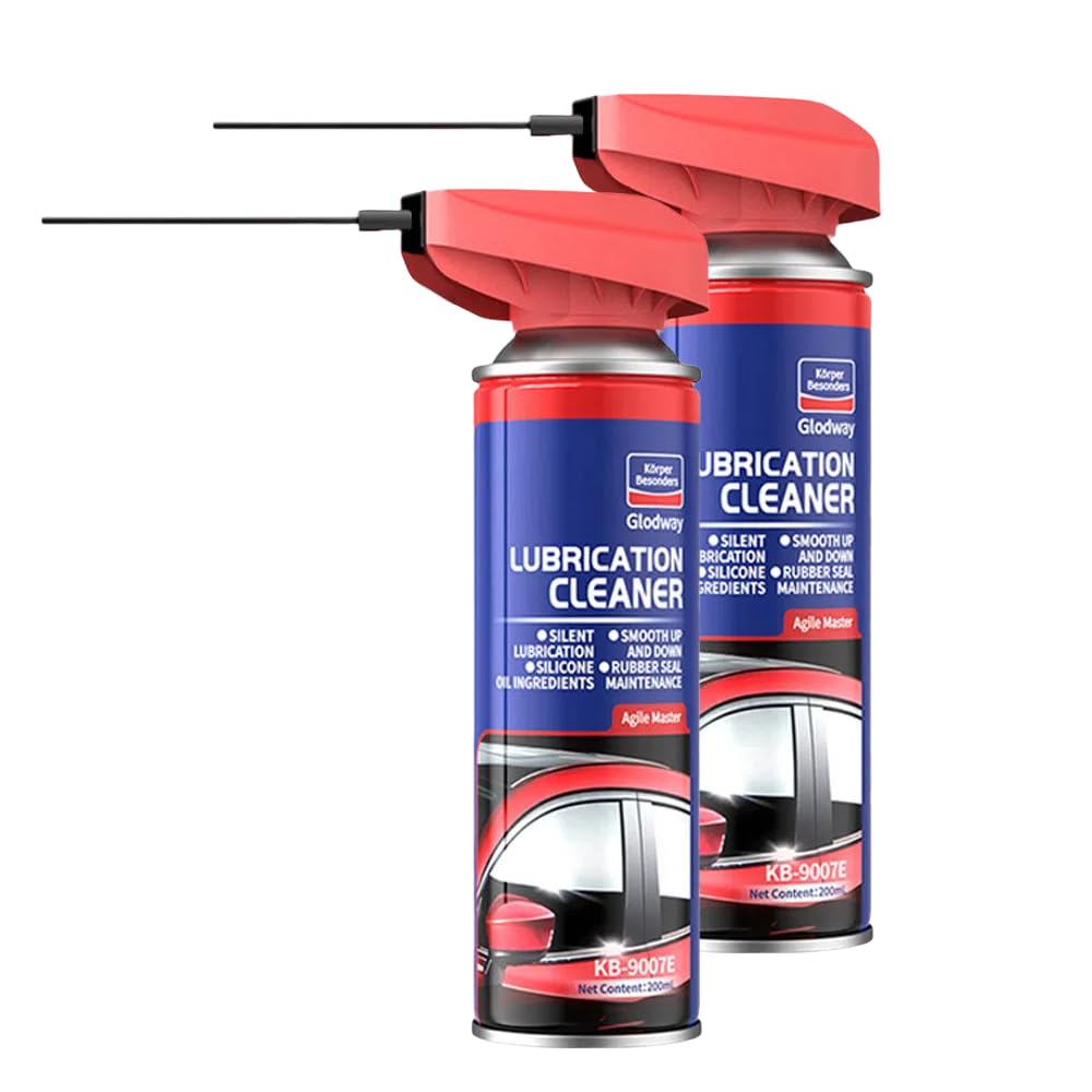 Glodway Specialist Silicone Lubricant Spary,Garage Door Lubricant Oil,with Smart Straw Sprays 2