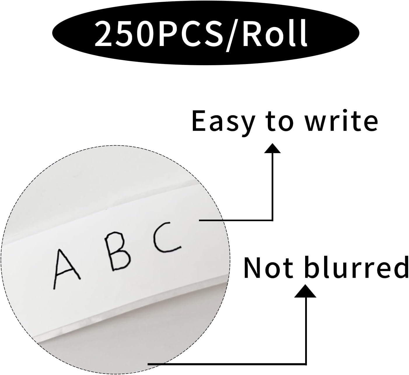 Removable Freezer Labels Stickers, 1 x 3 Inch Blank Removable Freezer Labels Food Storage Stickers