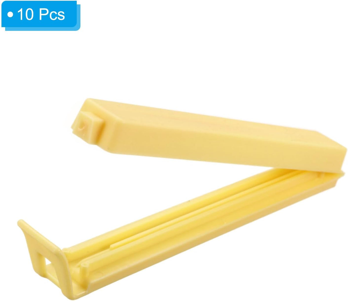 PATIKIL Sealing Clips 4.3 Inch, 10 Pack Reusable Plastic Bag Clip Clamp Sealer for Food Storage