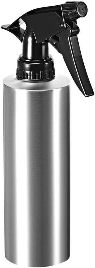 uxcell 11.8oz/350ml Spray Bottle 304 Stainless Steel with Fine Mist Sprayer, Empty Refillable