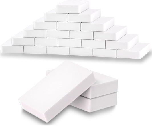 (50 Pack) Extra Large Eraser Sponge - Extra Thick, Long Lasting, Melamine Sponges in Bulk Boat