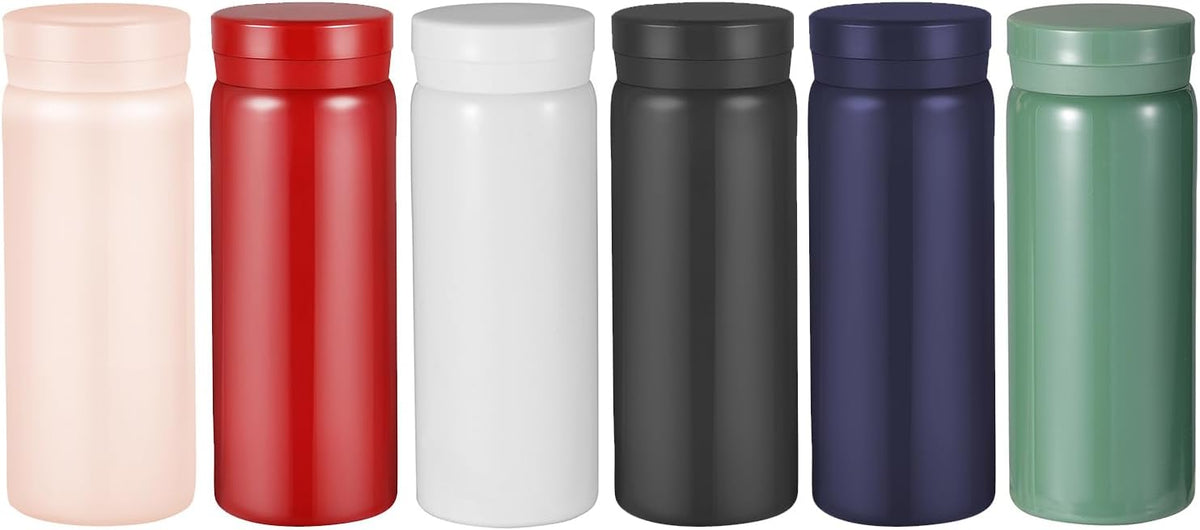 Mini Thermos Cute Water Bottle - 7 oz Tiny Insulated Vacuum 18/10 Stainless Steel Small Flask
