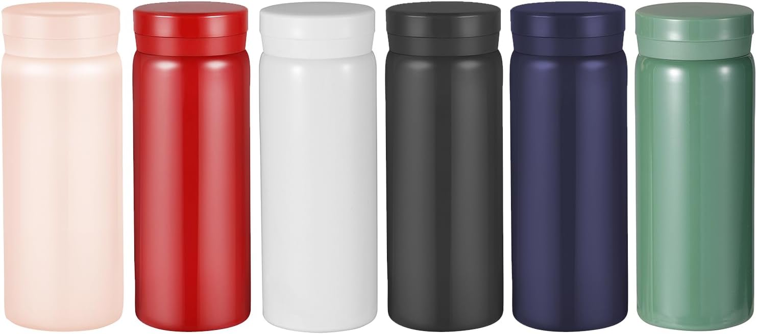 Mini Thermos Cute Water Bottle - 7 oz Tiny Insulated Vacuum 18/10 Stainless Steel Small Flask