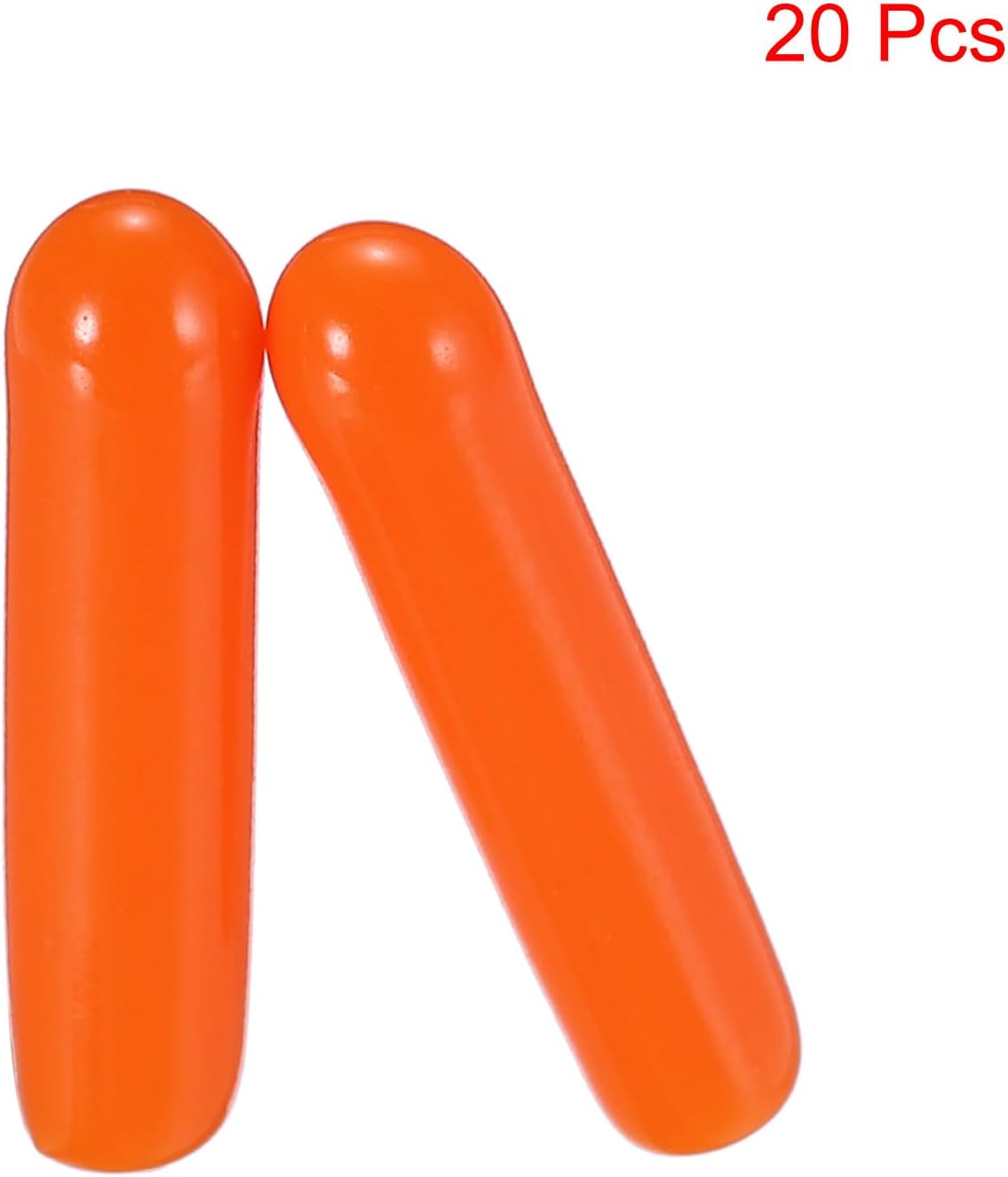 uxcell 20pcs Rubber End Caps 2mm(1/16") ID Vinyl PVC Round Tube Bolt Cap Cover Screw Thread