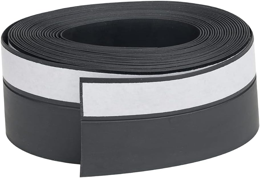 Black Weather Stripping for Window Doors Self Adhesive Weatherstrips 16 Feet Door Sweep – Wind