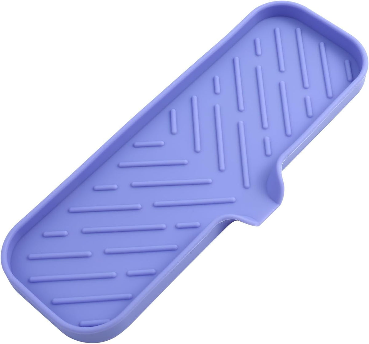 Silicone Bathroom Soap Dishes with Drain Spout-Bathroom and Kitchen Sink Organizer,Sponge
