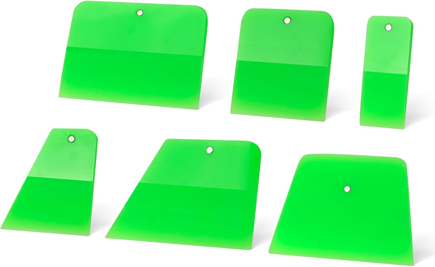 NEWISHTOOL 6 Pcs Magnetic PPF Squeegee Window Tint Tools Auto Car Paint Protection Film Install
