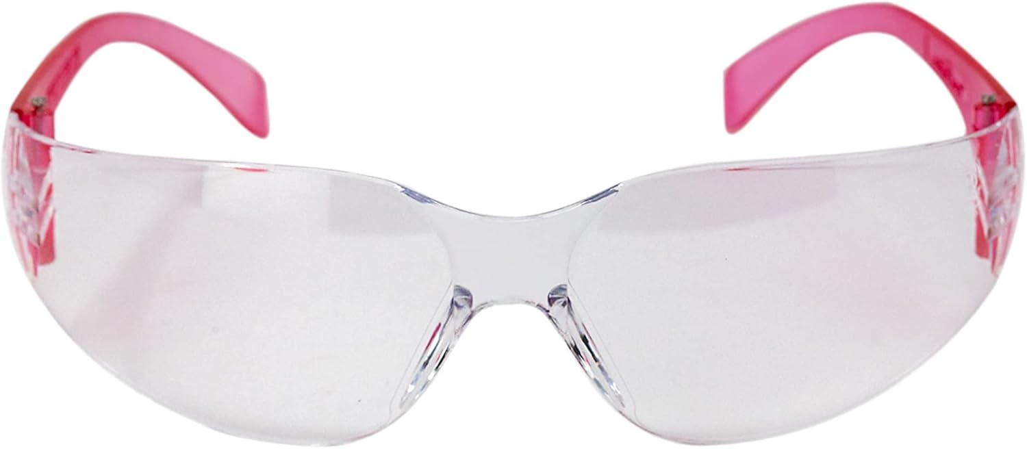 BISON LIFE Safety Glasses - Scratch Resistant Wrap Around Eyewear, Polycarbonate ANSI Z87.1 Impact