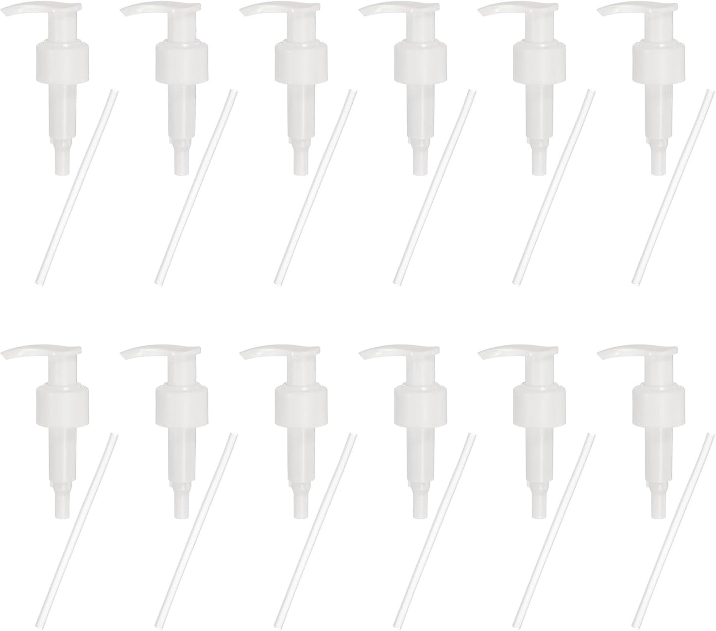 uxcell 12 Pcs Soap Dispenser Pump Heads Soap Dispensers Top Pumps Replacement Switch Pumphead for