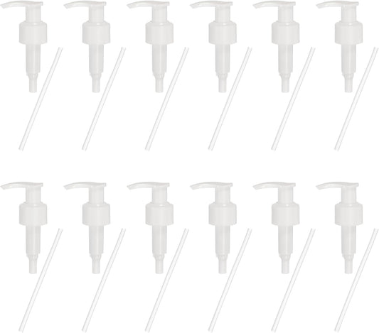 uxcell 12 Pcs Soap Dispenser Pump Heads Soap Dispensers Top Pumps Replacement Switch Pumphead for