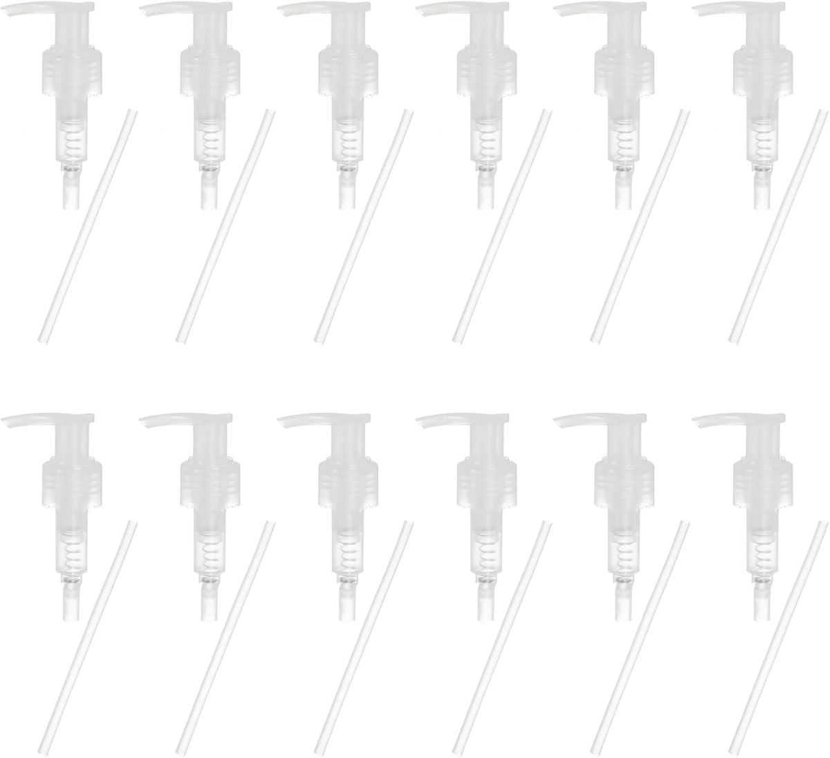 uxcell 12 Pcs Soap Dispenser Pump Heads Soap Dispensers Top Pumps Replacement Switch Pumphead for