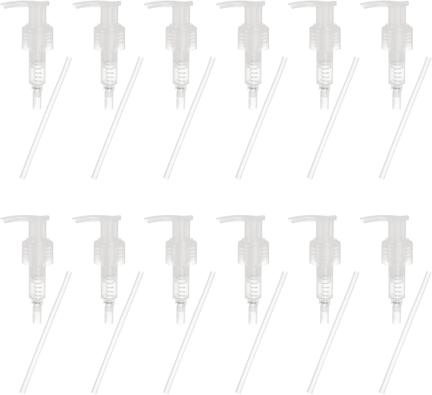 uxcell 12 Pcs Soap Dispenser Pump Heads Soap Dispensers Top Pumps Replacement Switch Pumphead for