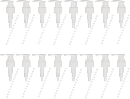 uxcell 16 Pcs Soap Dispenser Pump Heads Soap Dispensers Top Pumps Replacement Switch Pumphead for