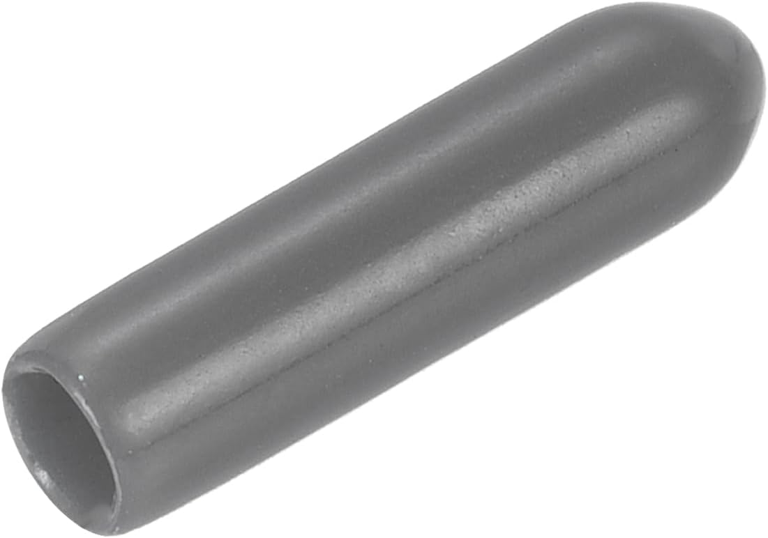 uxcell 20pcs Rubber End Caps 3mm(1/8") ID Vinyl PVC Round Tube Bolt Cap Cover Screw Thread