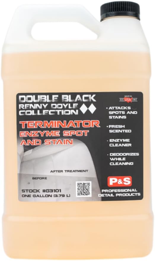 P & S Professional Detail Products Terminator Enzyme Spot & Stain Remover – Professional Upholstery