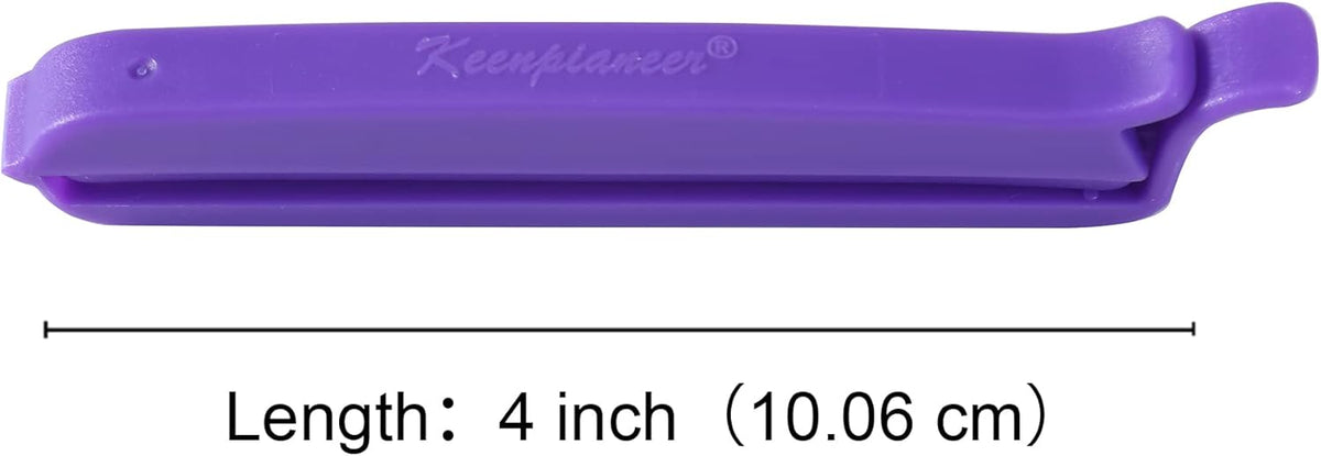Keenpioneer Bag Sealing Clips for Food and Snack Storage, Decorating/Icing Bag Sealing Clips