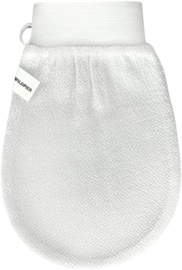 Wildpier Beauty Exfoliating Glove Mitt Body Scrub for Bath Shower Spa Hand Exfoliator Gloves, Dead