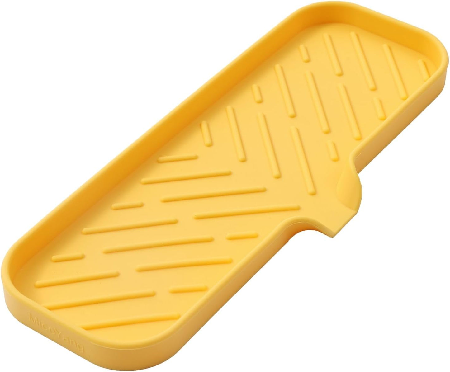 Silicone Bathroom Soap Dishes with Drain Spout-Bathroom and Kitchen Sink Organizer,Sponge