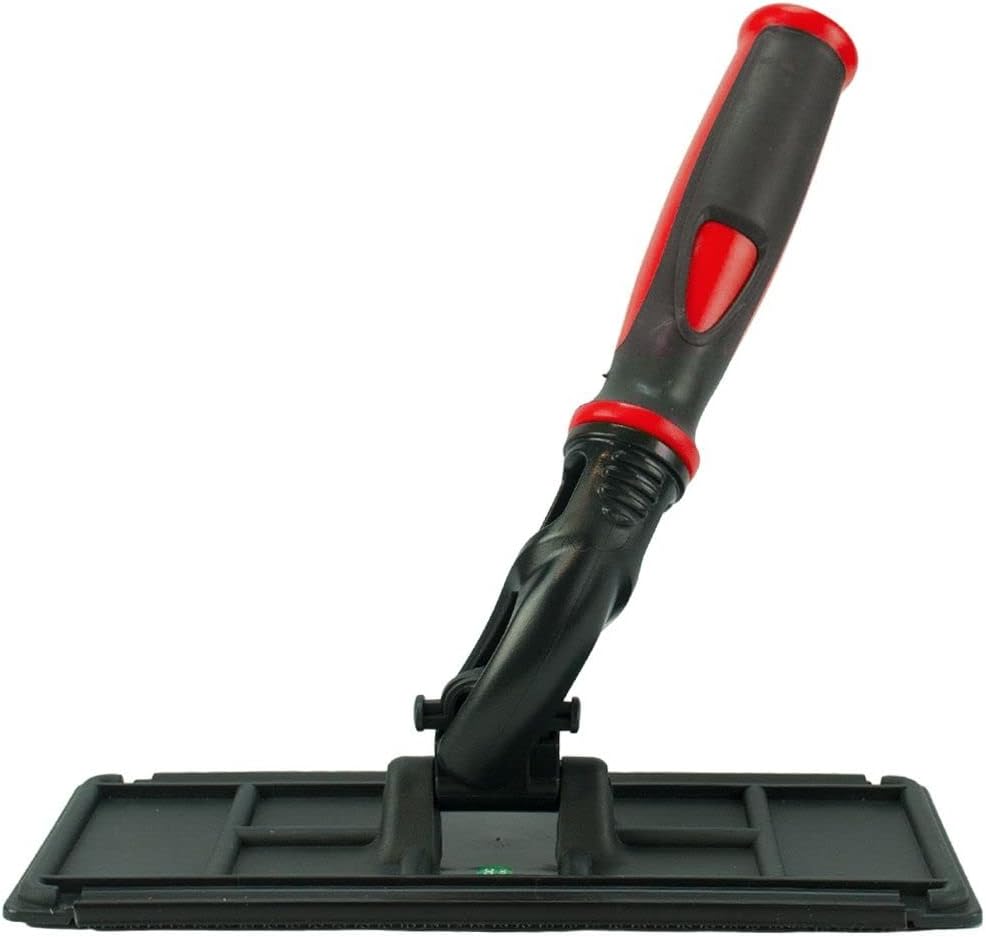 XERO Red Techno Pad Window Cleaning Kit with White Scrub Pads