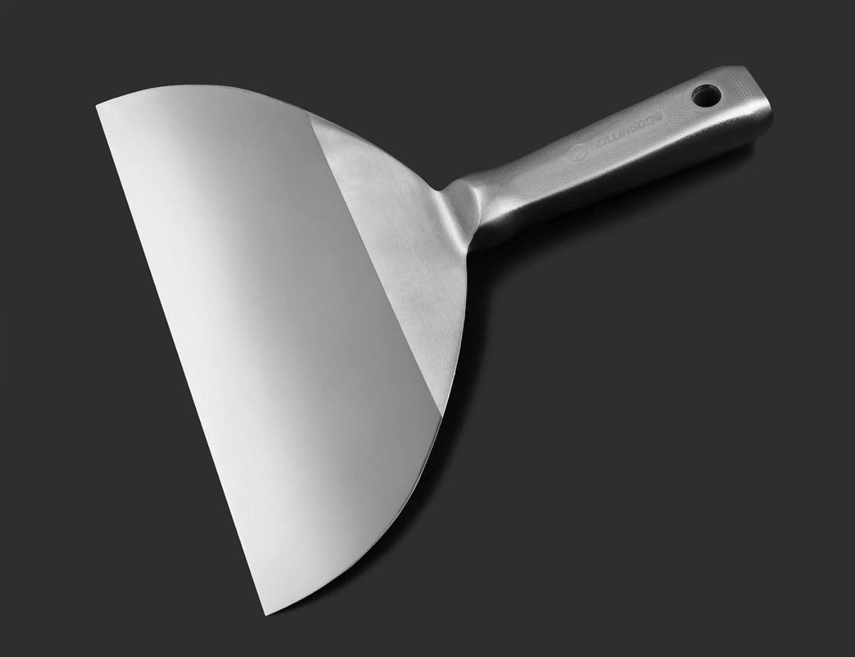 ROLLINGDOG 10 inch Putty Knife - 420 Stainless Steel One Piece Drywall Joint Knife Mirror Polished