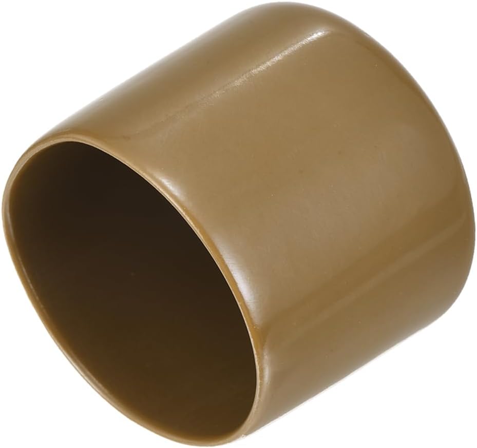 uxcell 20pcs Rubber End Caps 36mm ID Vinyl PVC Round Tube Bolt Cap Cover Screw Thread Protectors