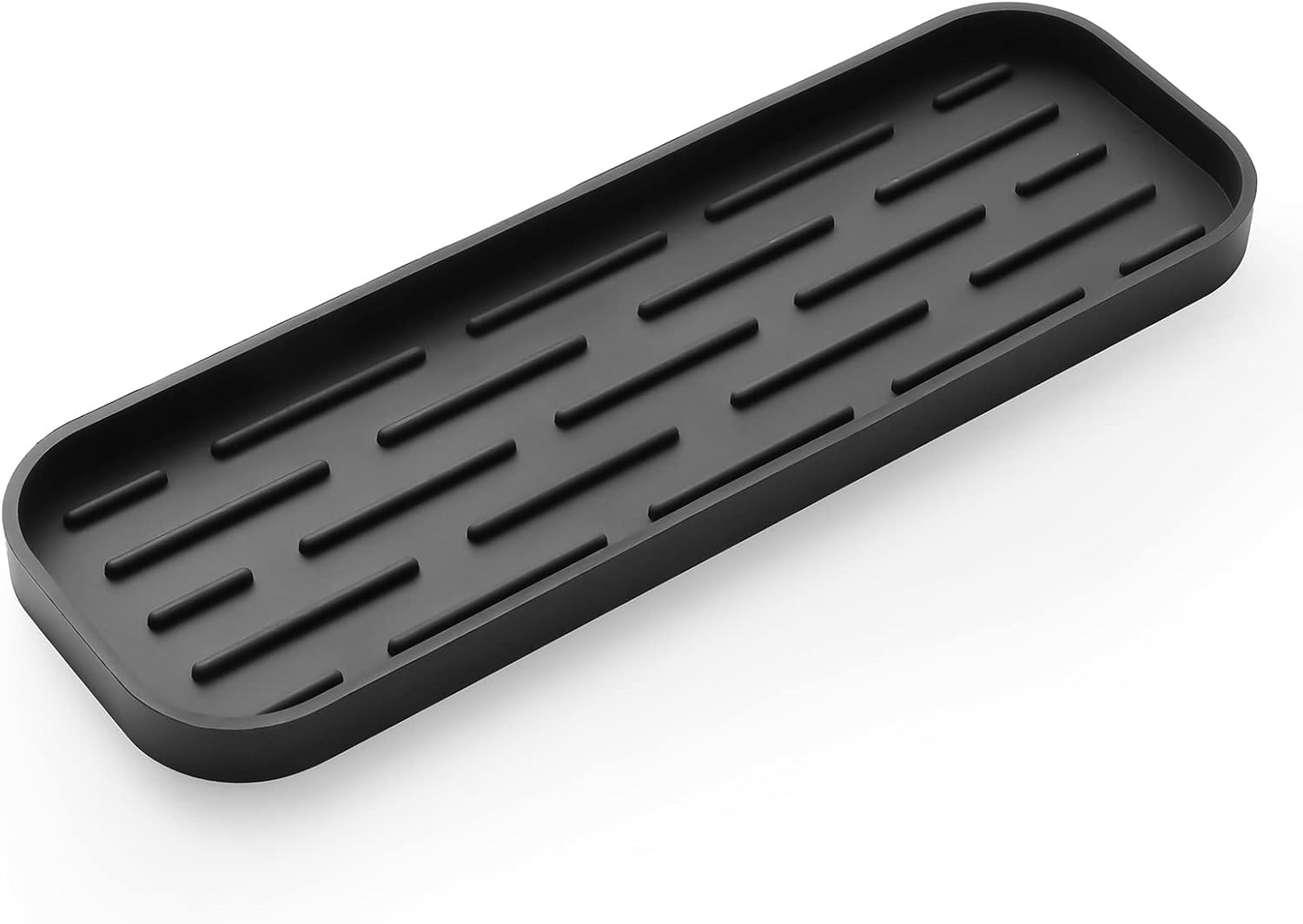 Silicone Kitchen Sink Organizer Tray for Multiple Usage,Eco-Friendly Sponges Holder for Kitchen