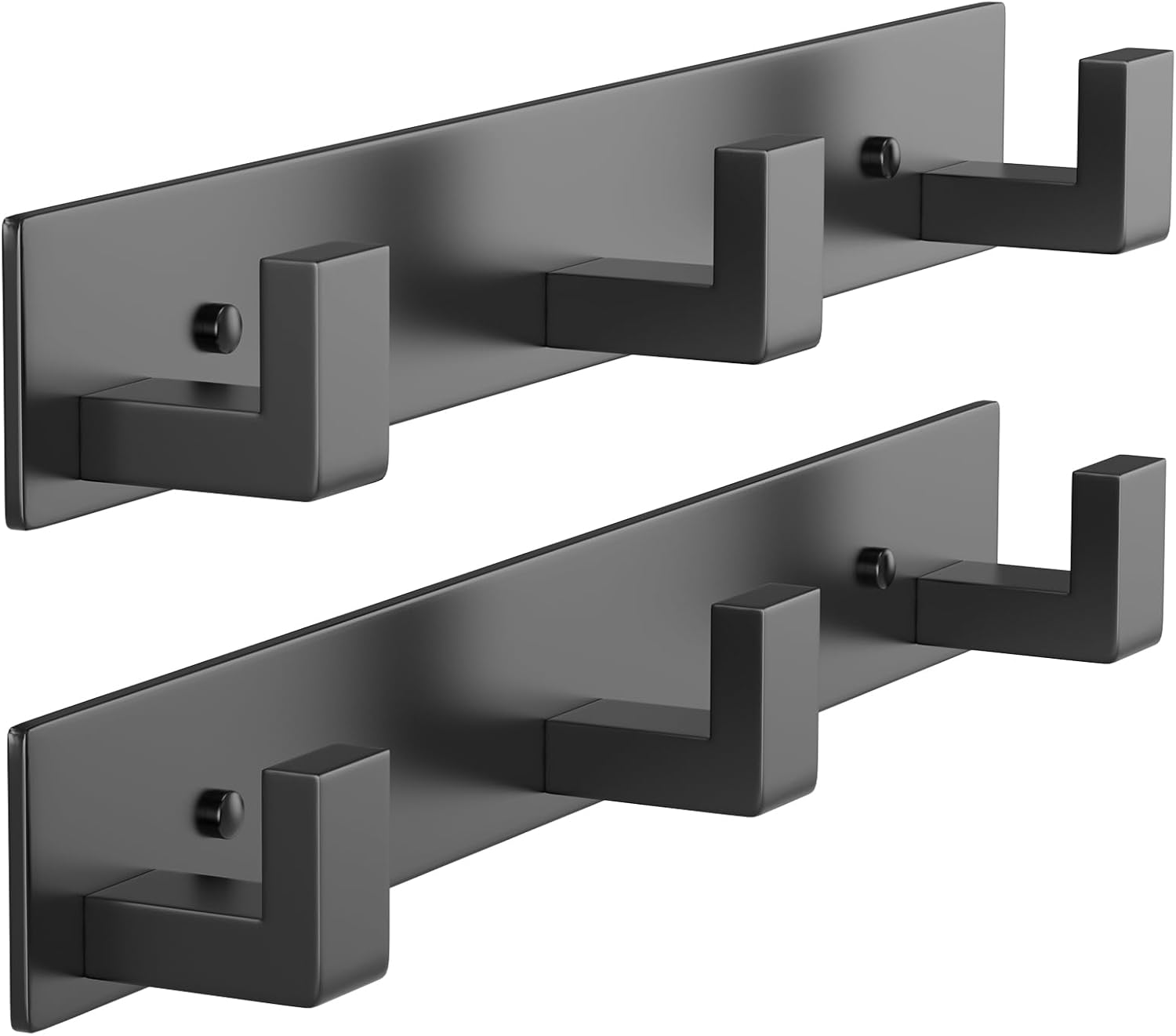 PMMASTO Wall Mounted Coat Hooks- Stainless Steel Rust-Resistant Bathroom Hangers for