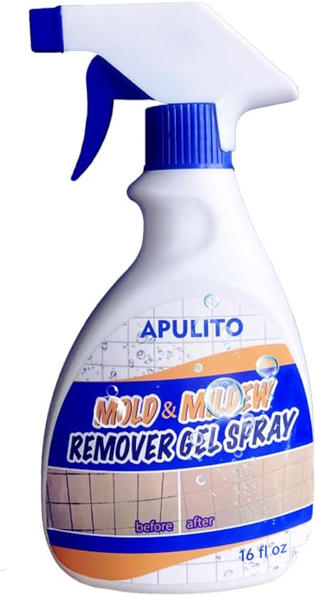 APULITO Household Bathroom Shower Cleaner, Home Cleaning Gel for Wall Tile Grount Sink Kitchen - 16