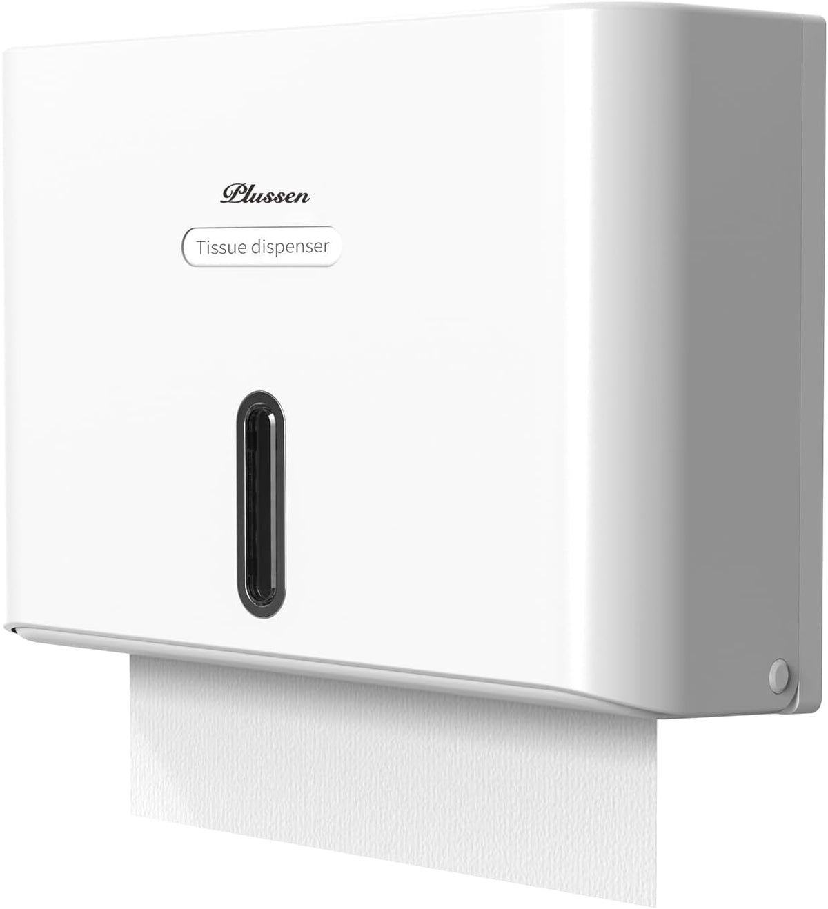 Paper Towel Dispenser Wall Mount, Adhesive No Drilling Multifold Trifold C Fold Commercial Hand
