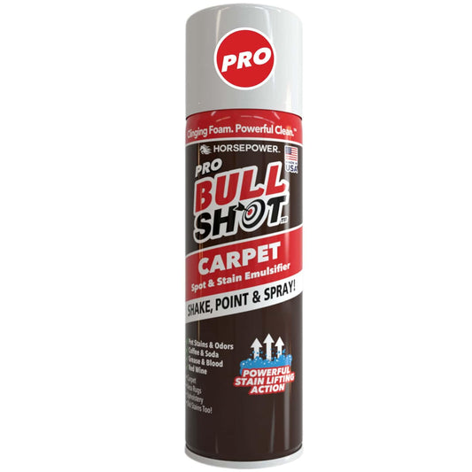 Bull Shot Pro Carpet, Professional Strength Carpet Spot & Stain Remover