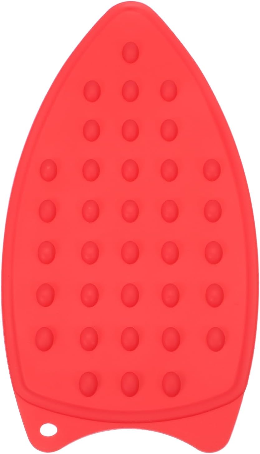 PATIKIL Silicone Iron Rest Pad, Multipurpose Hot Heat Resistant Iron Rest Plate Protective Pad for