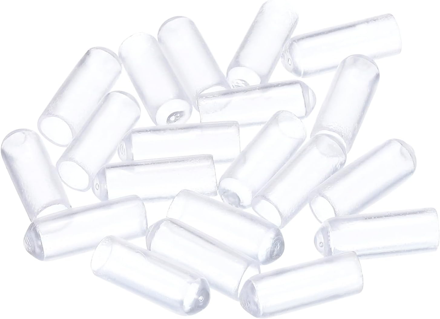 uxcell 20pcs Rubber End Caps 5mm(3/16") ID Vinyl PVC Round Tube Bolt Cap Cover Screw Thread