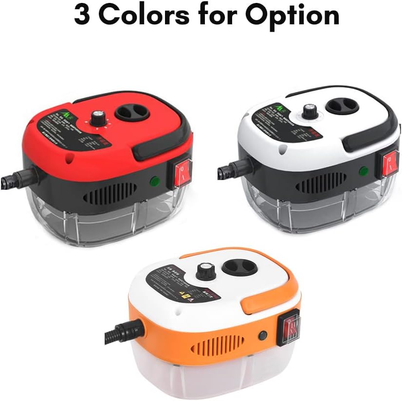 2500W Portable Handheld Steam Cleaner, High Temperature Pressurized Steam Cleaning Machine with