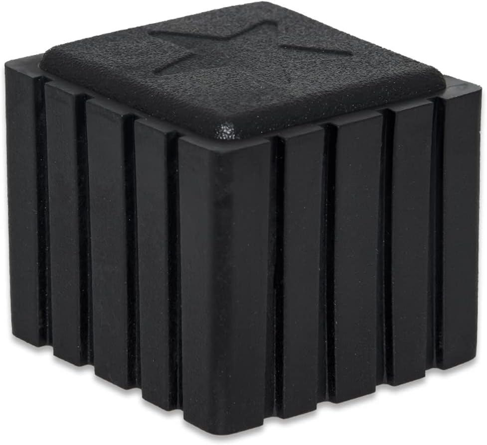 Flyshop Anti-Skid Non-Marking Synthetic Rubber Patio Chair Table Leg Caps Square Furniture Covers