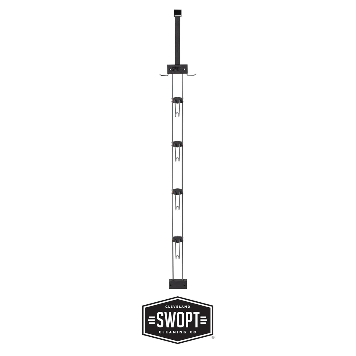 SWOPT 7-Piece Ultimate Indoor Kit — Includes 48” and 60” Wooden Handles, Dust Mop, Cotton Mop