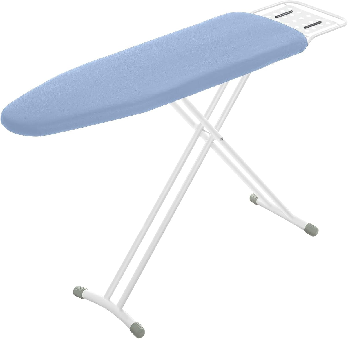 Full Size Ironing Board with Iron Rest, Heavy Duty Compact Ironing Board 43"x13" with Thick Cover