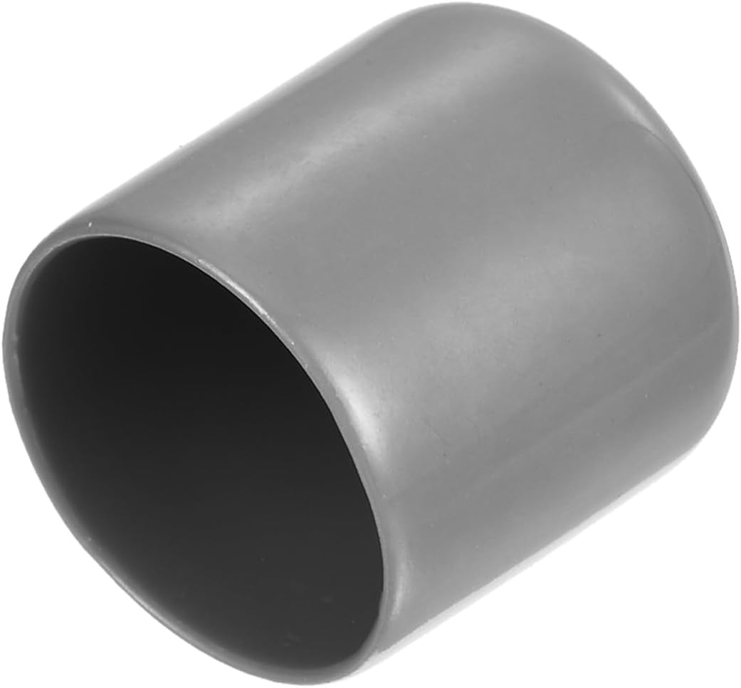 uxcell 20pcs Rubber End Caps Protective Caps 28mm ID Vinyl PVC Round Tube Bolt Cap Cover Screw