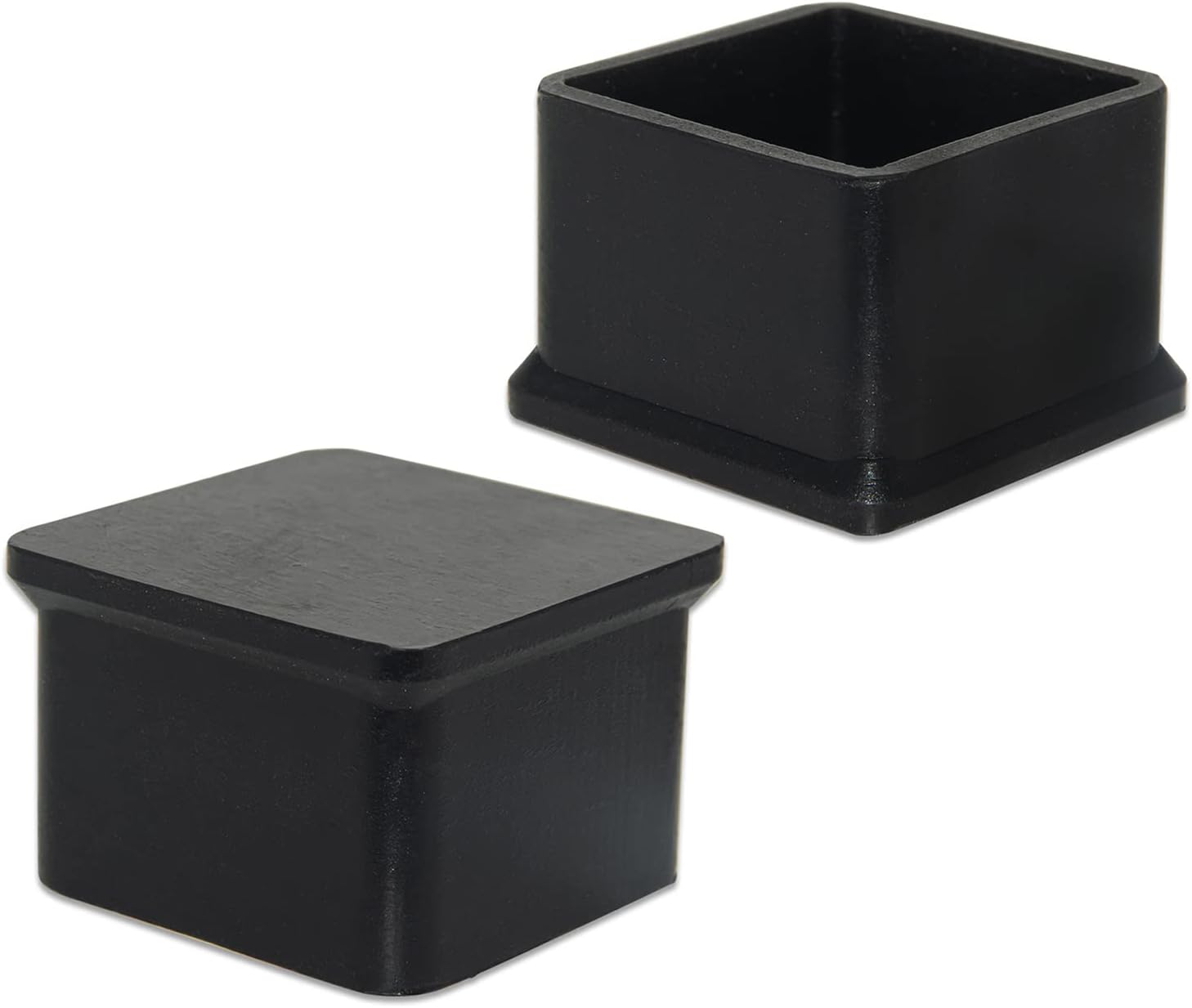 Flyshop Durable Non-Marking Silicone Chair Leg Caps Tips Floor Protectors Square Furniture Table