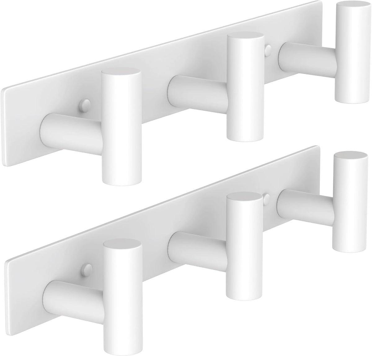 VAEHOLD Hat and Coat Wall Mount Rack - Hooks for Robes, Bags, Keys, and Towels - Bathroom Towel