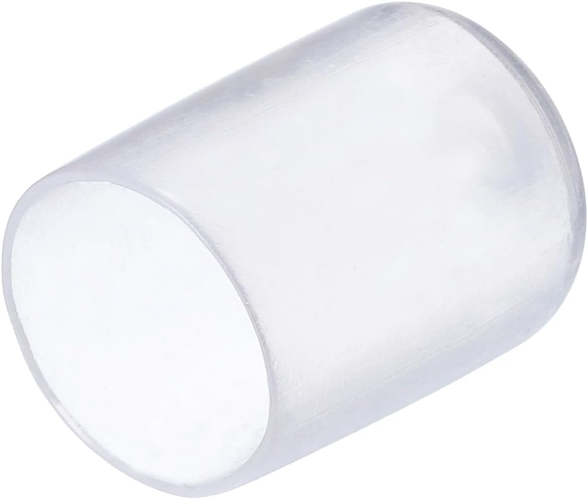 uxcell 20pcs Rubber End Caps 15mm ID Vinyl PVC Round Tube Bolt Cap Cover Screw Thread Protectors