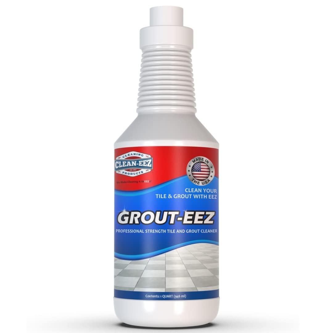 Clean-eez Grout-eez Super Heavy-Duty Grout Cleaner - Powerful Tile and Floor Stain Remover for