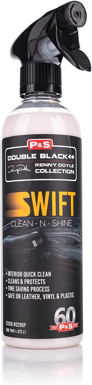 P & S Professional Detail Products Swift Clean & Shine - Interior Cleaner & Protectant for Leather