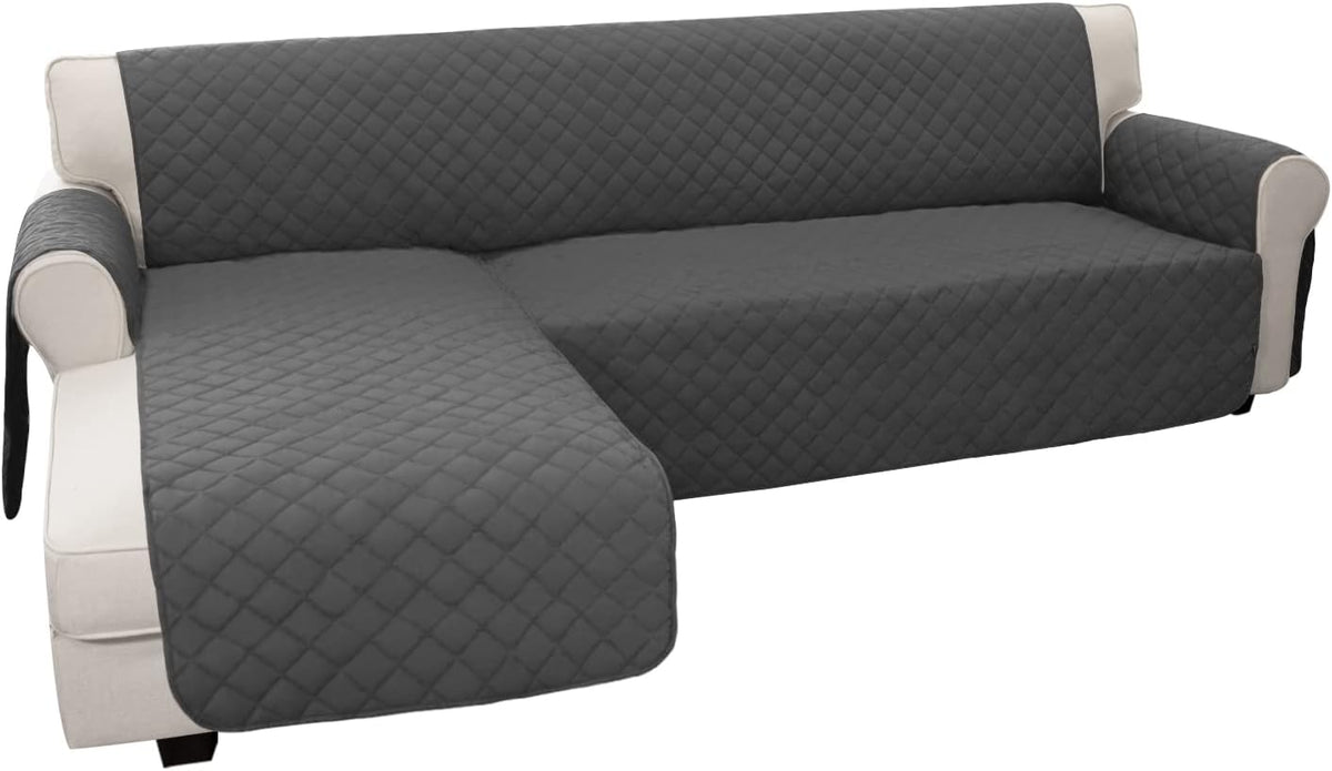 Easy-Going Sectional Couch Covers for Dogs L Shape Sofa Cover Reversible Sofa Slipcover Chaise