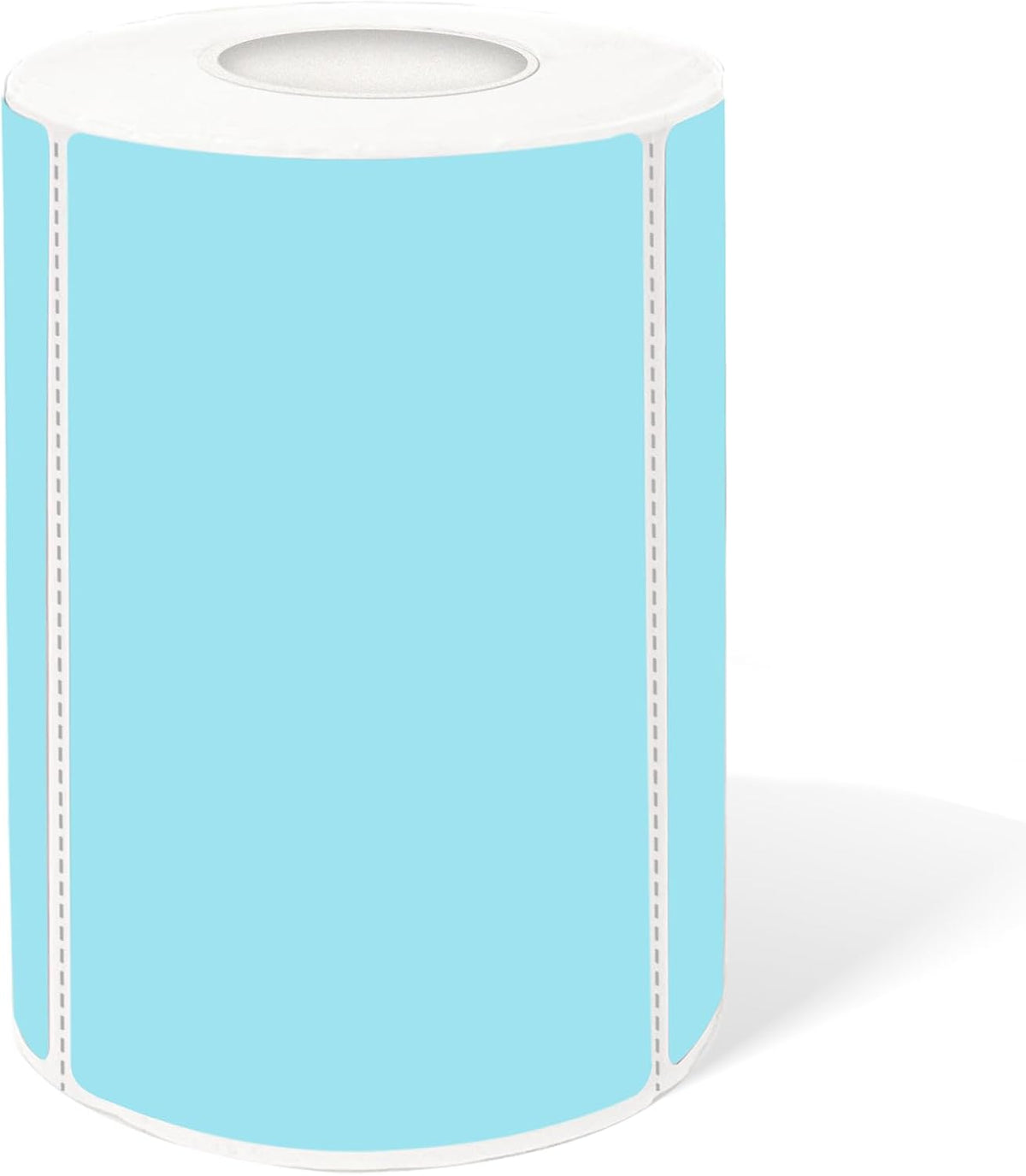 2×3 Inch Blue Removable Thermal Labels,Self-Adhesive Square Direct Thermal Labels,300 Sheets per