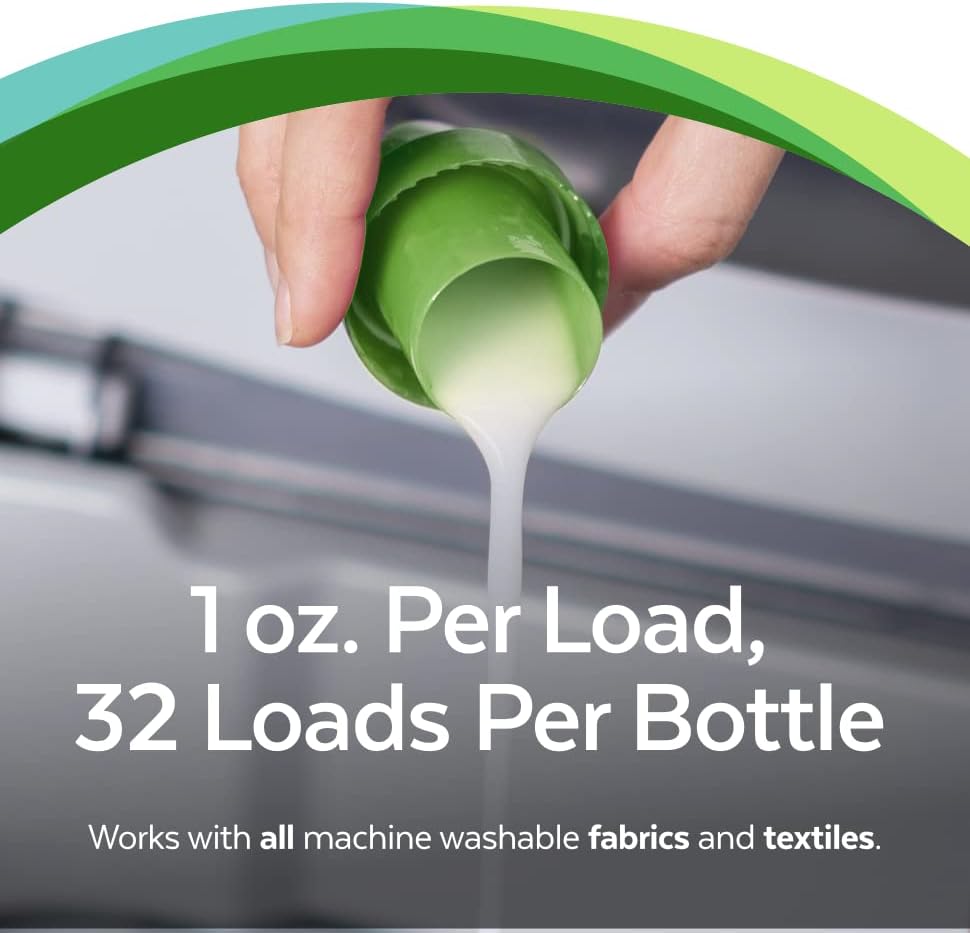 Remedy Laundry Liquid Detergent - Environmentally-Friendly Concentrated Laundry Detergent for Dirt