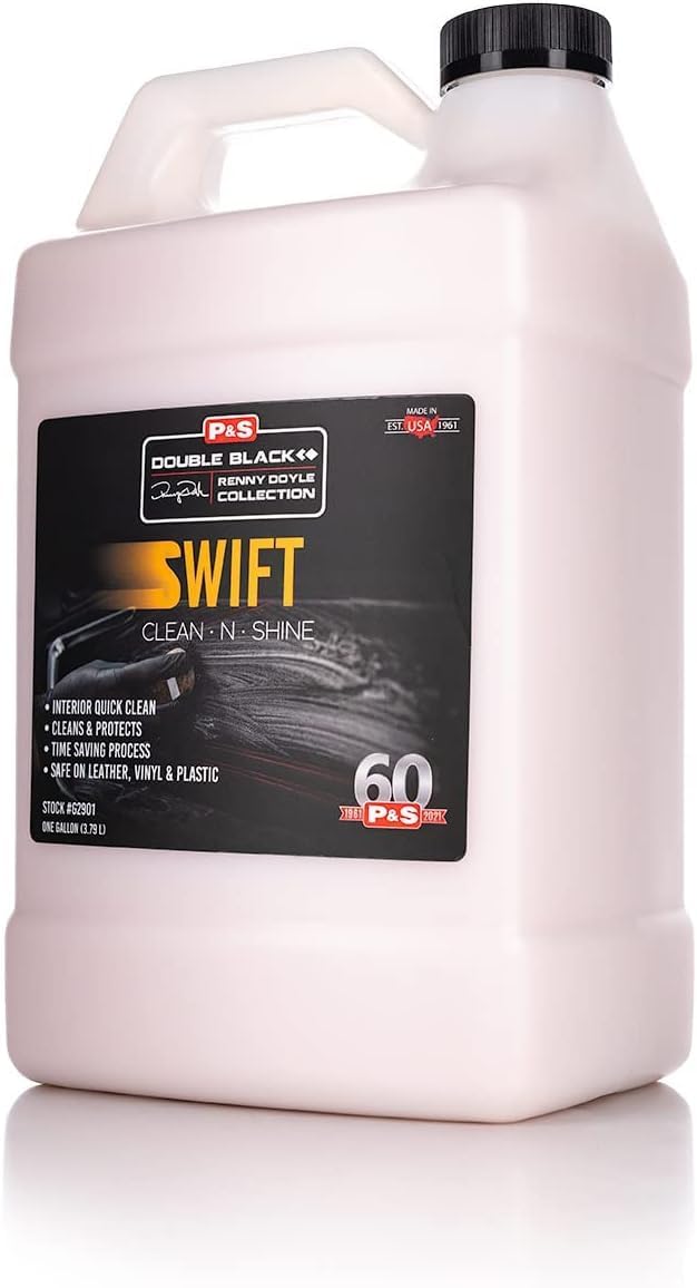 P & S Professional Detail Products Swift Clean & Shine - Interior Cleaner & Protectant for Leather