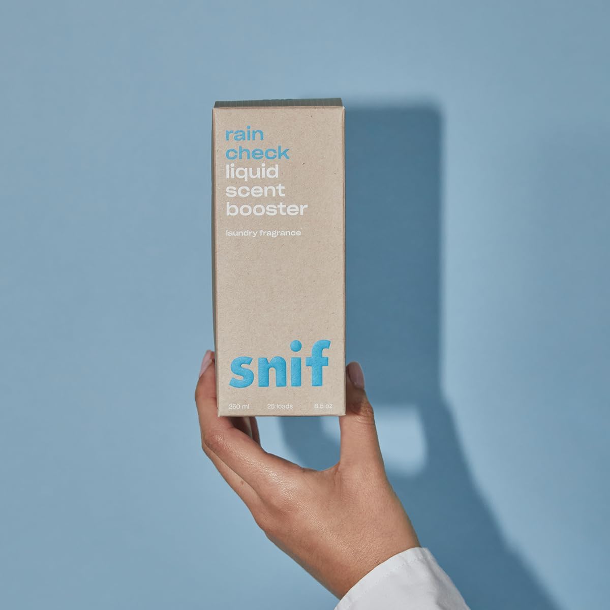 Snif Rain Check Scent Booster, Clean and Crisp Scent, 25 Loads, Non-Irritating to Skin, Clean
