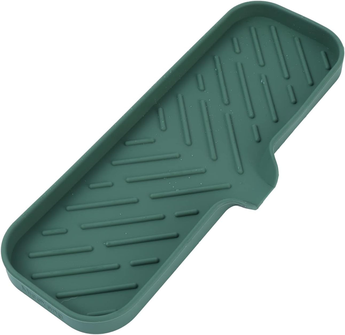 Silicone Bathroom Soap Dishes with Drain Spout-Bathroom and Kitchen Sink Organizer,Sponge