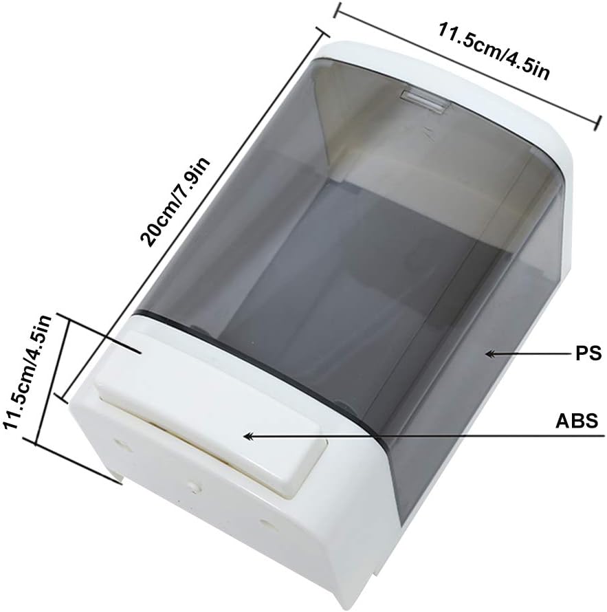 Evhome Manual Soap Dispenser Kitchen Bathroom Wall Mounted Commercial Soap Dispenser for Liquid